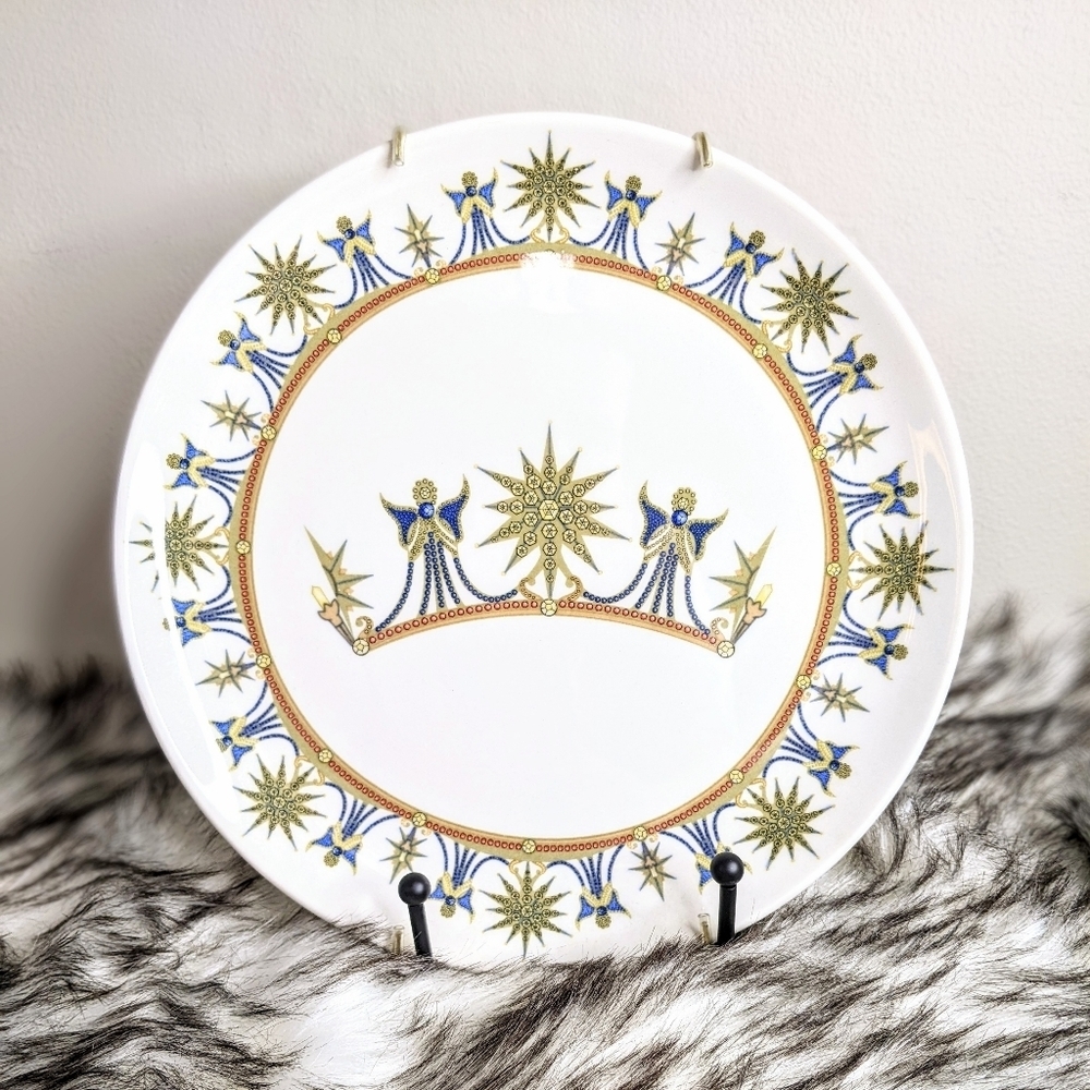 Disney Dudson The Blue Fairy Pinocchio Collectible Dessert Plate